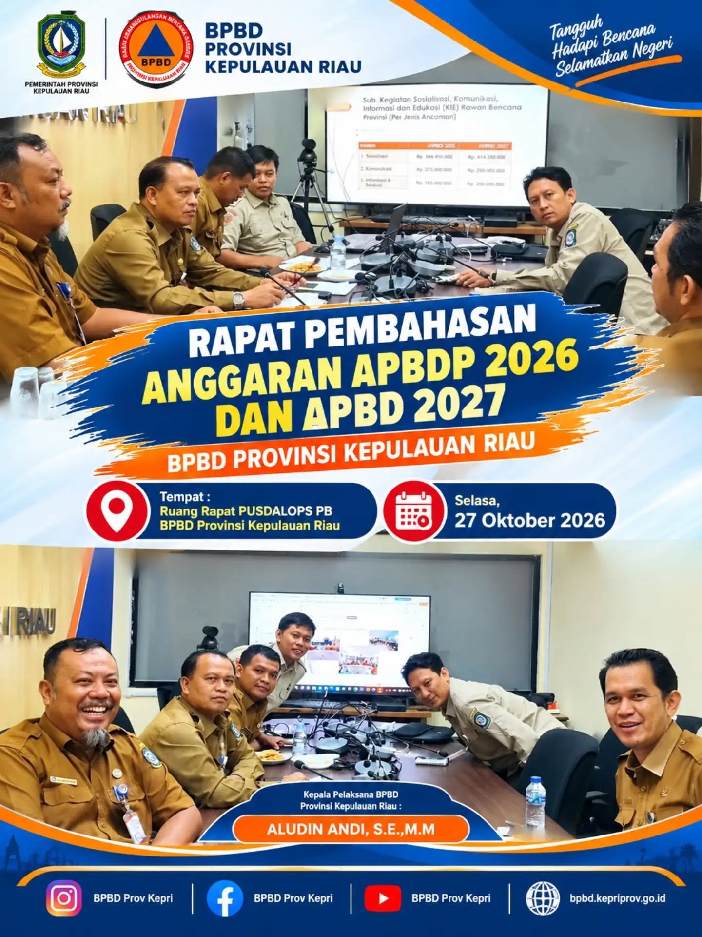 Rapat Pembahasan Anggaran APBD 2026 dan APBD 2027