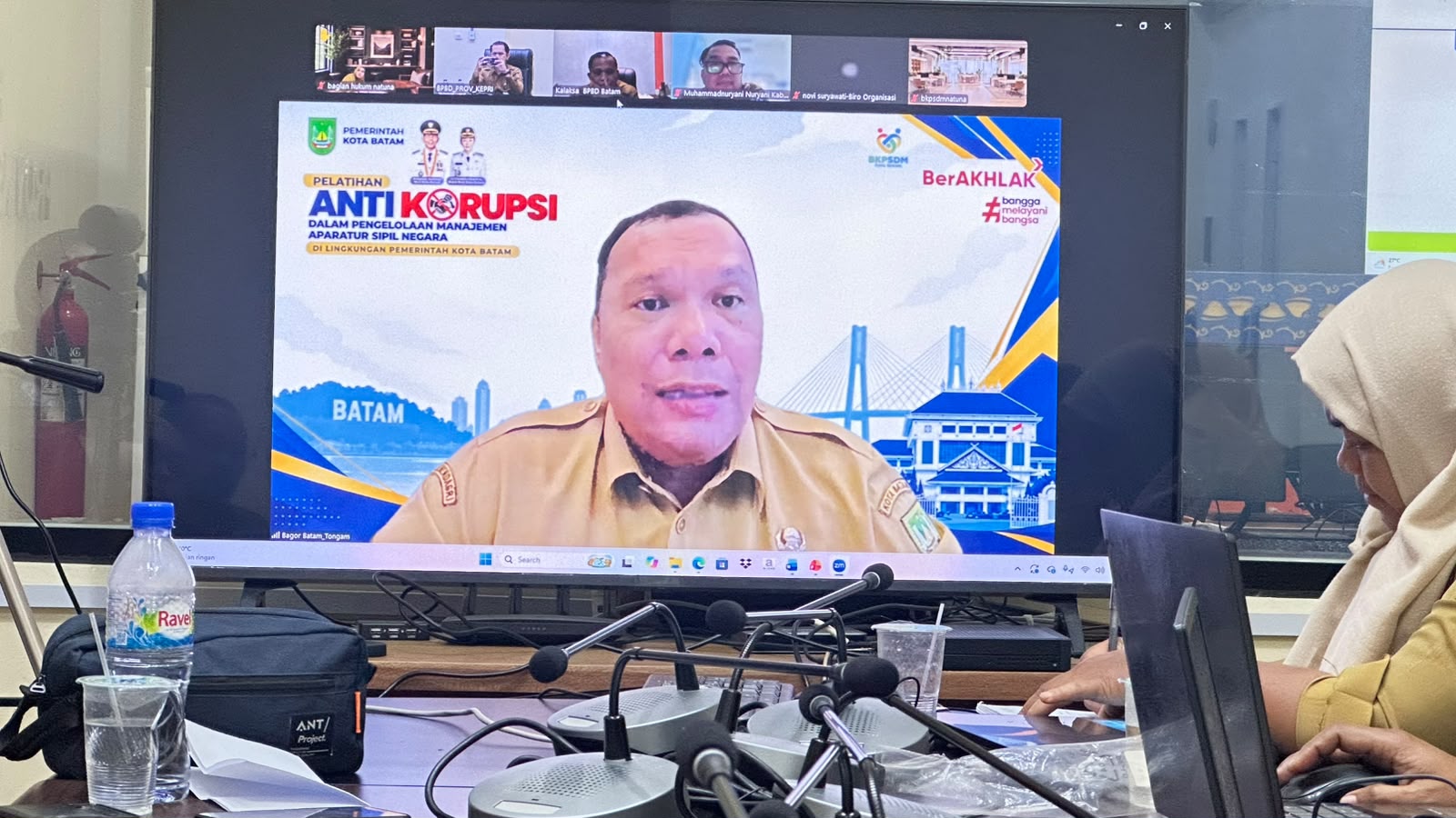 KALAKSA BPBD KEPRI GESA PERCEPATAN PENYESUAIAN KELEMBAGAAN BPBD KABUPATEN DAN KOTA SESUAI PERMENDAGRI NOMOR 18 TAHUN 2025